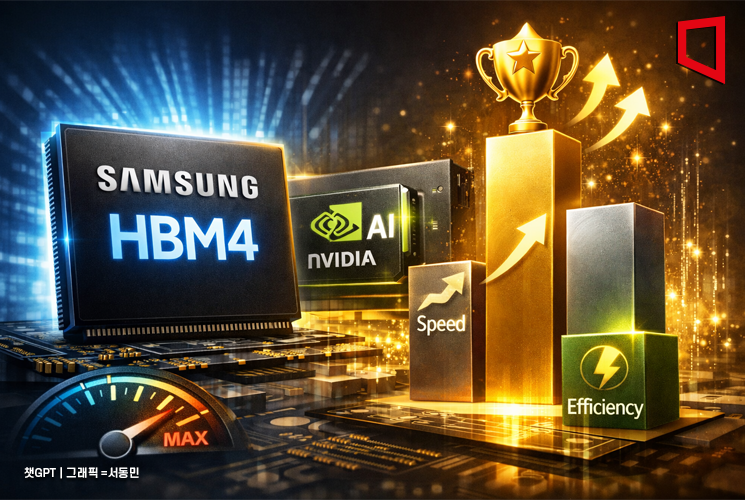 '내년을 주목하라'…삼성전자 HBM4, 엔비디아 테스트서 최고 평가 받았다