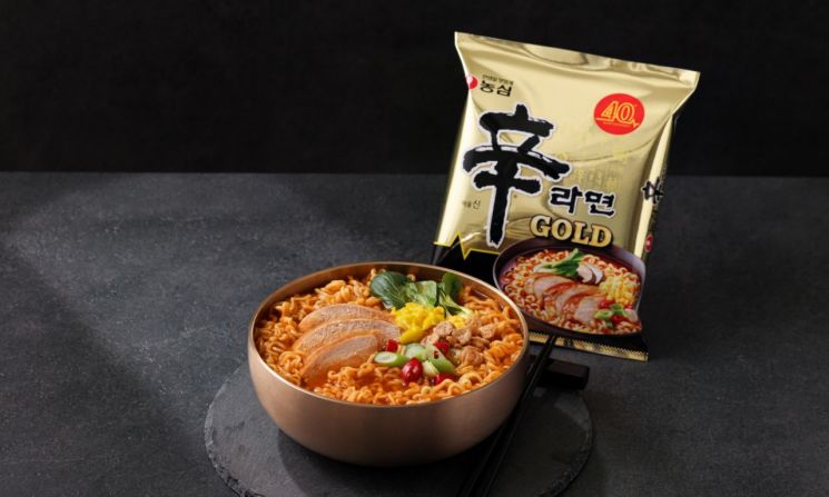 [오늘의신상]신라면 40주년 기념작 '신라면 골드' 