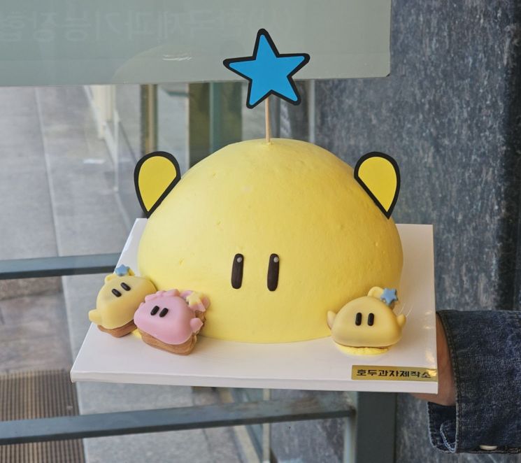 '꿈돌이 호두과자 케이크' 출시