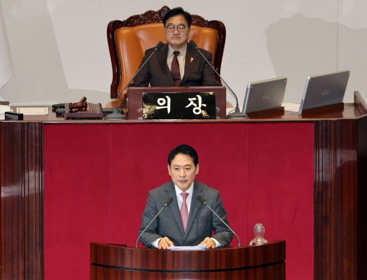 내란전담재판부법 첫 필버 나선 장동혁…"역사상 최악의 악법"