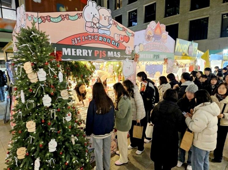 페퍼앤솔트, K-SNS 캐릭터 중국 상하이서 첫 팝업 성황리 진행 