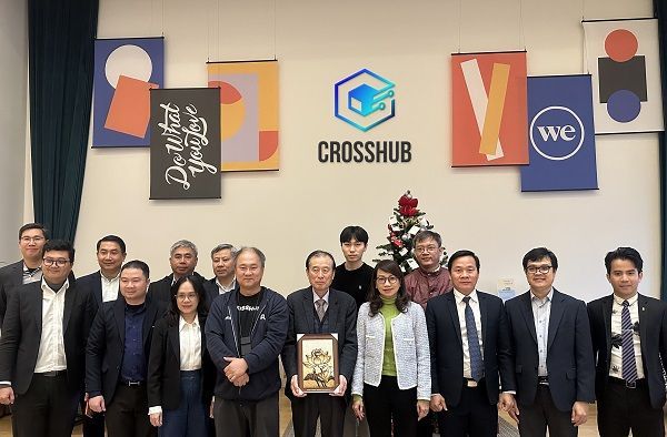 호치민시 베트남국립대학교 총장, 크로스허브와 협력을 위해 내한