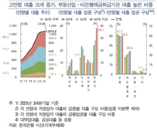 [금안보고서]고령 자영업차주 100만 육박…15%는 취약차주