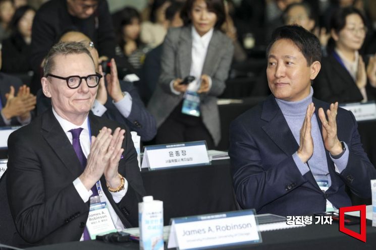 노벨경제학상 로빈슨 교수 "디딤돌소득, 유연하고 포용적… 국가 시스템 보완할 것"
