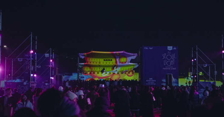 개막 10일 만에 137만 명… 빛과 소리로 숨쉬는 서울라이트 광화문, 연말 ‘빛축제’ 흥행 이어간다