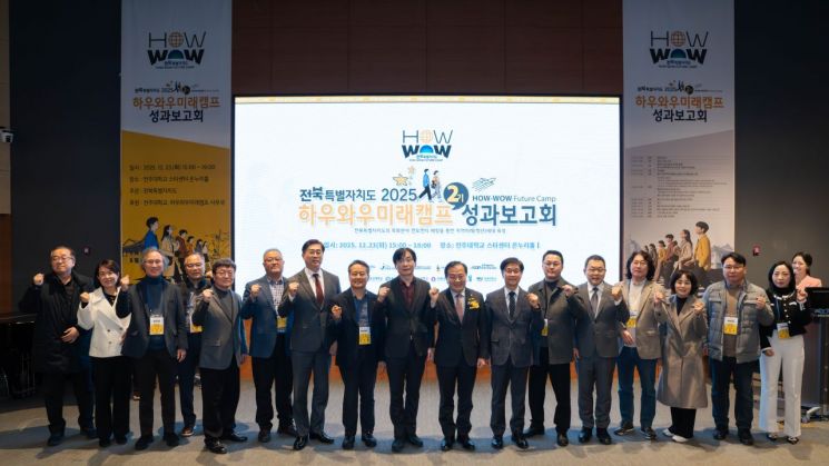 전주대 '하우와우미래캠프 성과보고회' 성료