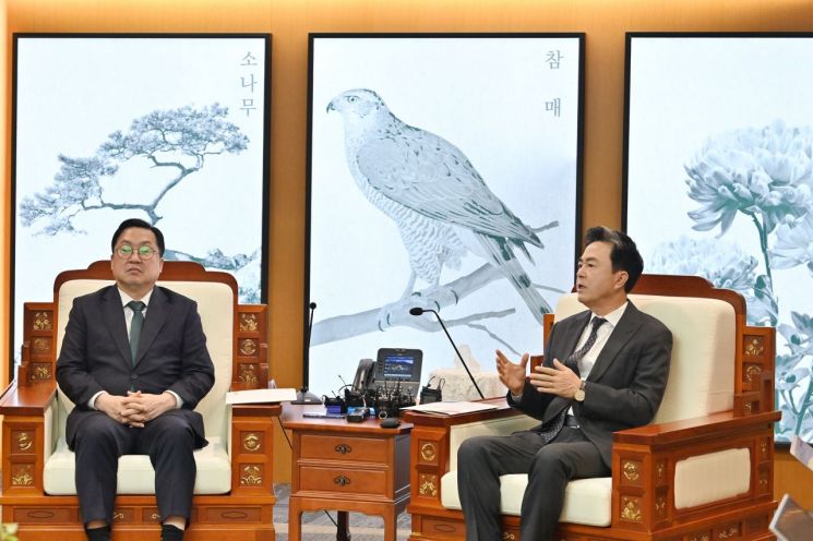  김태흠·이장우,대전·충남 행정통합 '정치 셈법 배제' 