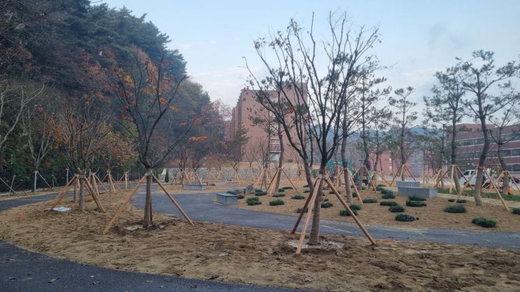 남원시, 휴식 공간 '도시숲 2차 조성사업' 완료