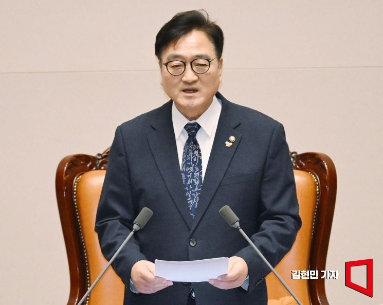 우원식 "이런 식의 필버 없어져야"…주호영 사회 거부 여진 계속(종합)