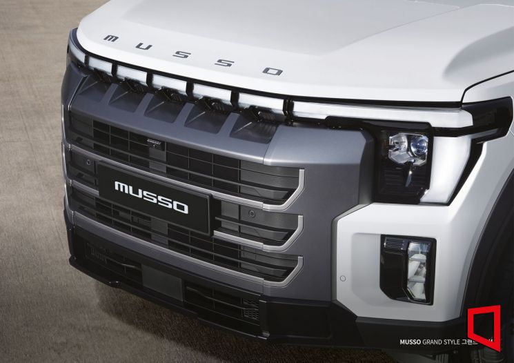 KGM, 차세대 픽업 '무쏘' 확정…플래그십 모델 공개