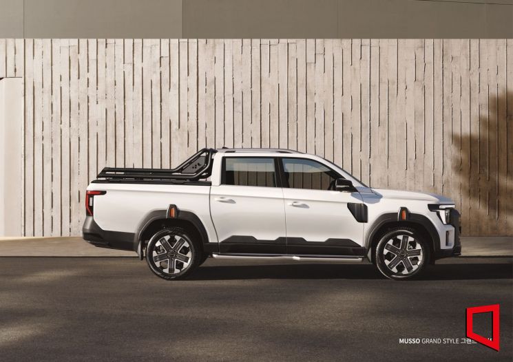 KGM, 차세대 픽업 '무쏘' 확정…플래그십 모델 공개