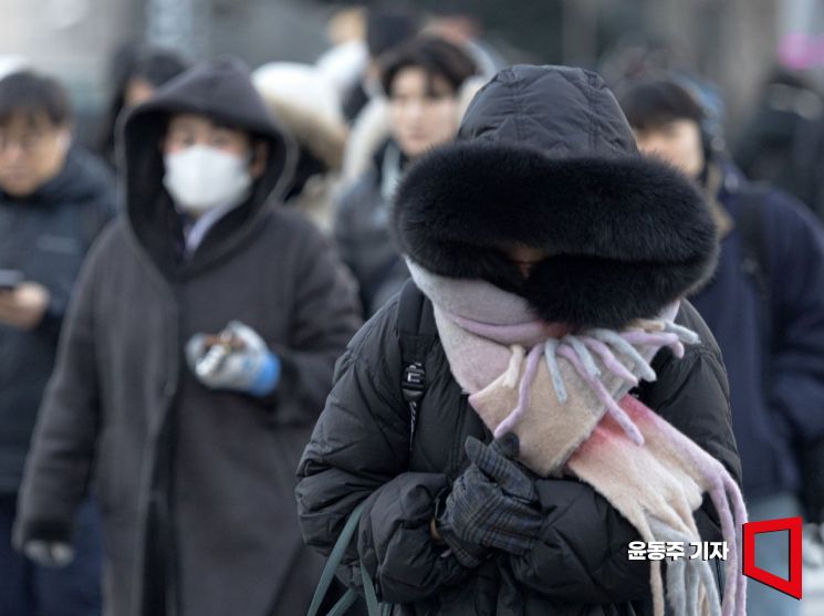 [포토] 최강 한파속 출근길