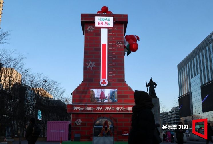 [포토] 사랑 나눔 온도는?