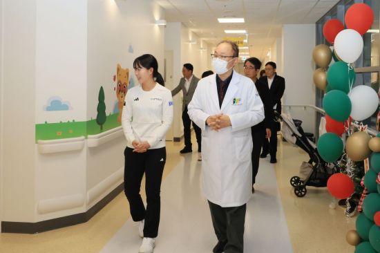 황유민, 따뜻한 나눔을 실천했다