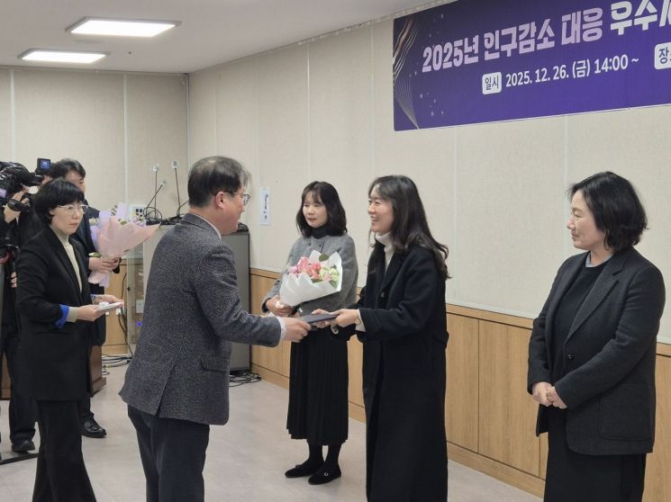 삼척시, 강원도 인구감소대응 우수사례 평가 우수상 수상