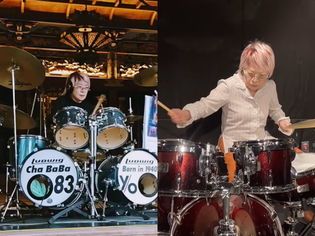 "암도 내 무대를 막지 못해"…85세 최고령 드러머 할머니 [일본人사이드]