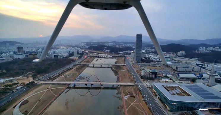 대전시, '무인항공 혈액배송' 실증 성공...혈액·의무물자 신속 공급  