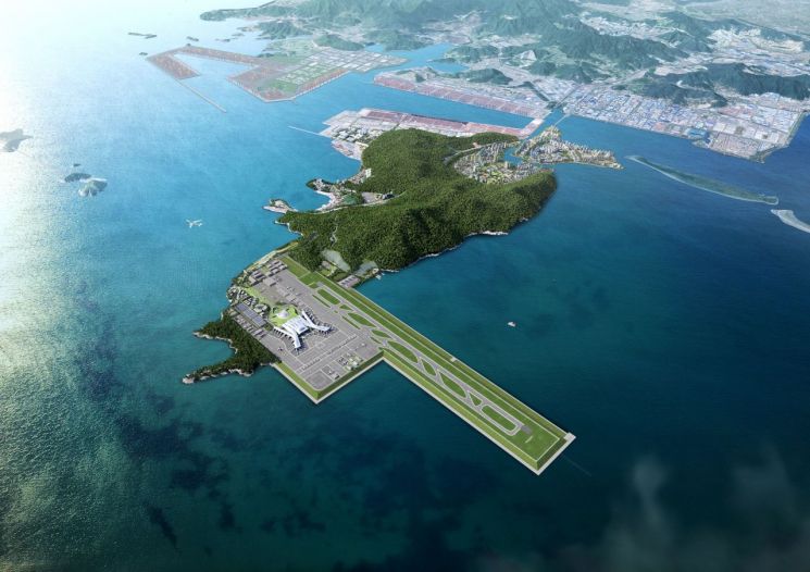 가덕도신공항 부지 조성 닻 올라… 조달청 입찰공고