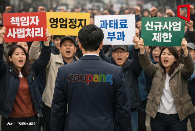"쿠팡, 영업정지 시켜라" 국민 10명 중 3명…김범석 태도에 분노