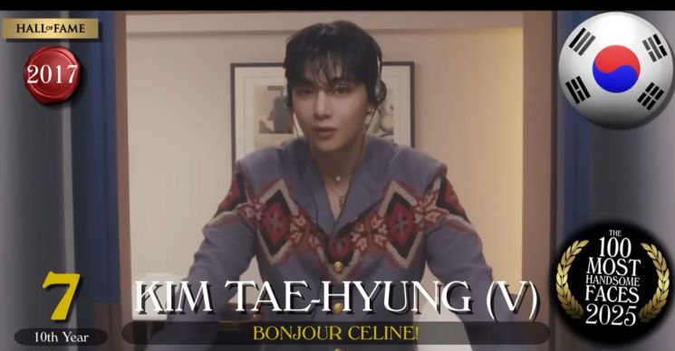 로제, 세계에서 가장 아름다운 얼굴 1위