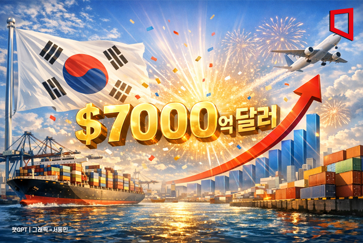 K-Exports Surpass $700 Billion for the First Time, Becoming the World's Sixth Largest Export Powerhouse