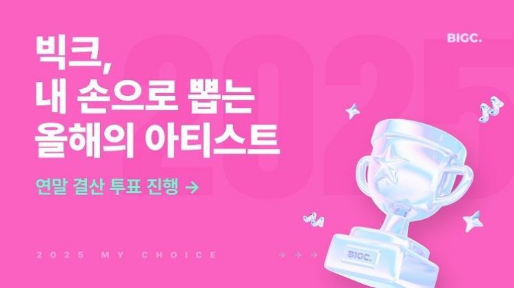 빅크, 내 손으로 뽑는 올해의 아티스트… 연말 결산 투표 진행