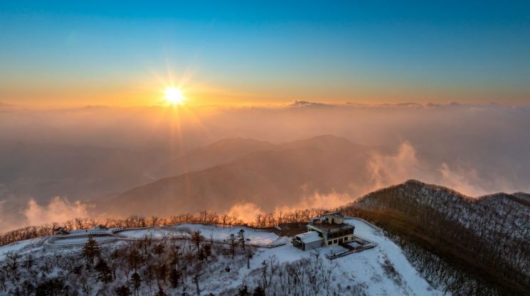 정선군, ‘가리왕산 국가정원 조성’ 염원 담은 2026 해맞이 축제 개최
