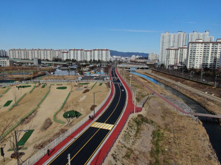 경산시, 도시계획도로 개통으로 정주 여건 대폭 개선