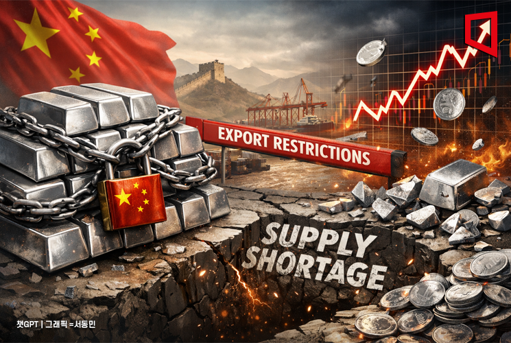 중국, 銀도 희토류처럼 수출 통제 "공급 우려…가격 변동성 커져"