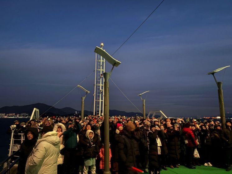 서해해경청, 해넘이·해맞이 행사 안전관리 성료