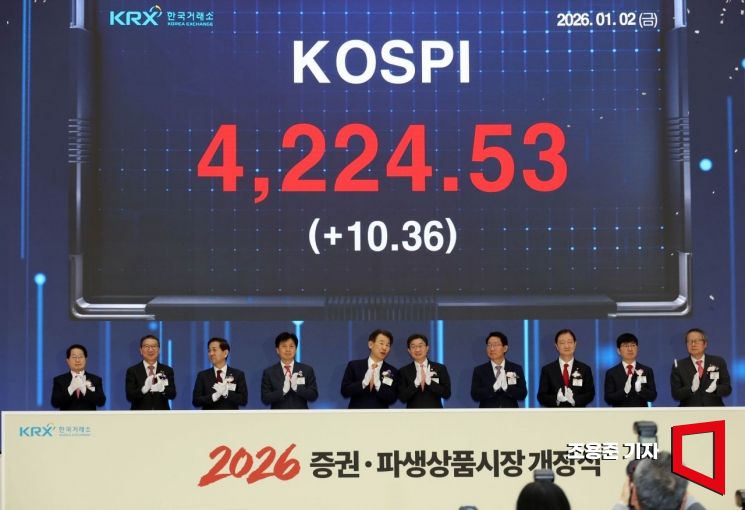 [포토] 2026년 증권 파생상품 시장 개장식