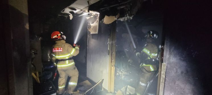 경기소방, 안양 의료시설 화재 '신속한 초기대응·협업' 빛났다