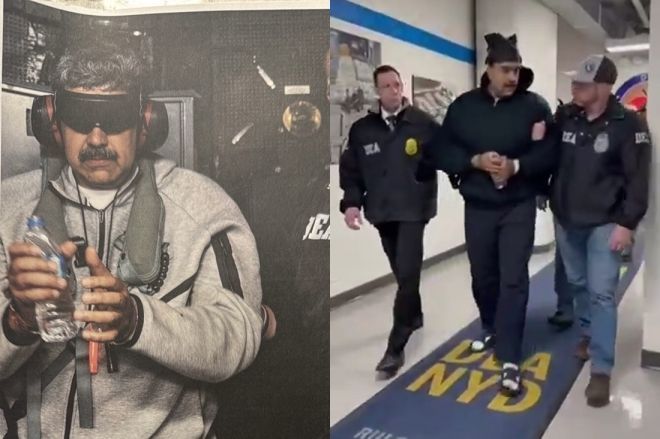 퍼프 대디와 같은 구치소 수감된 마두로, 연행되며 한 말