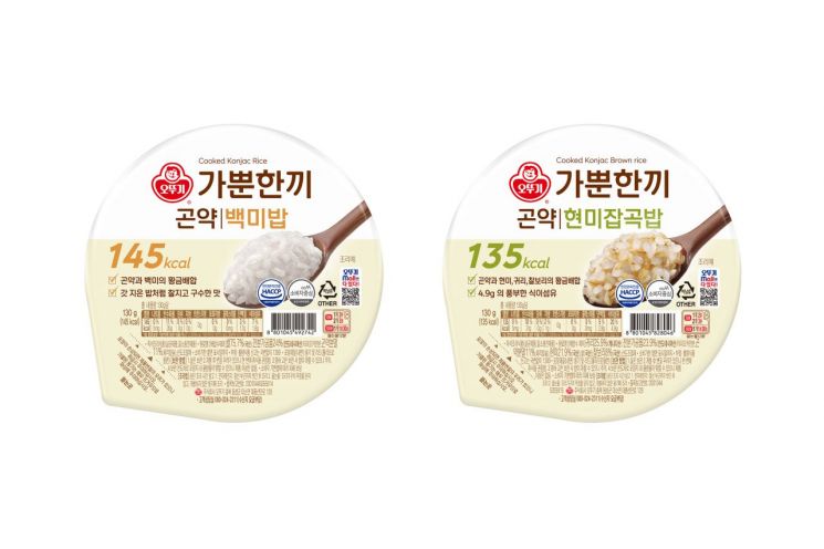 [오늘의신상]오뚜기, '가뿐한끼 곤약밥'…"칼로리는 낮추고 포만감은 살렸다"