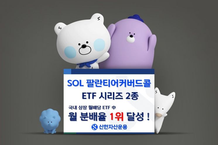 SOL 팔란티어 커버드콜 시리즈 2종, 새해 첫 분배금 지급