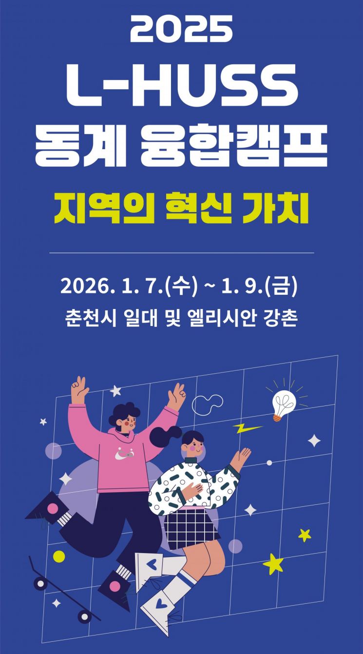 한림대, L-HUSS 동계 융합캠프 '지역의 혁신 가치' 개최
