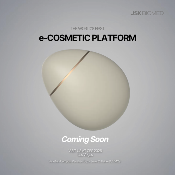 JSK바이오메드, CES2026 앞두고 ‘e-COSMETIC PLATFORM’ 티저 공개
