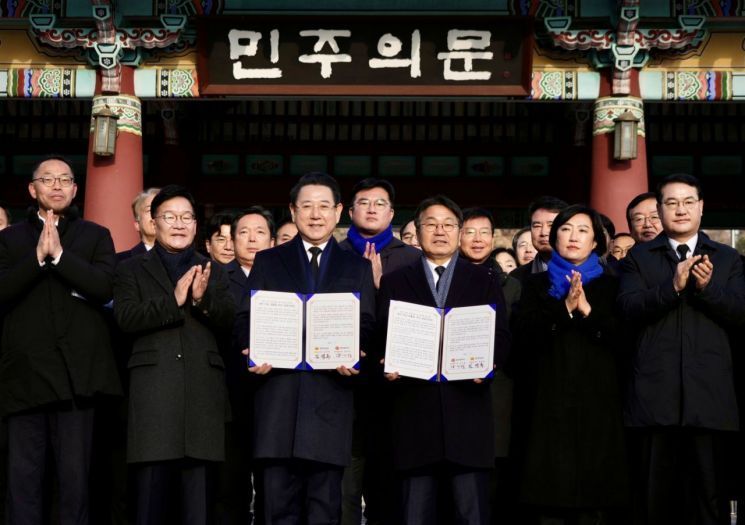 강기정 "6월 3일 통합단체장 선출, 99% 아닌 100% 확신"