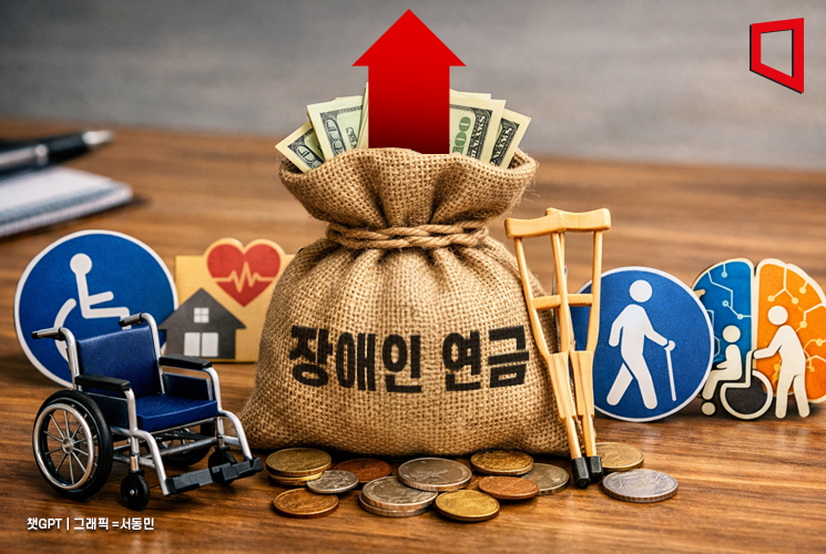 장애인연금, 월 최대 43만9700원…7190원 인상