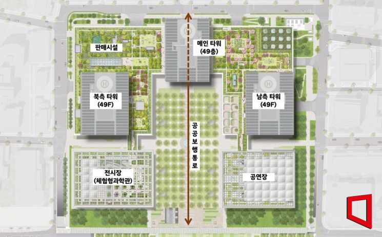 현대차 GBC 49층·3개동으로 짓는다…공공기여 늘리고 2031년 준공(종합)[부동산AtoZ]