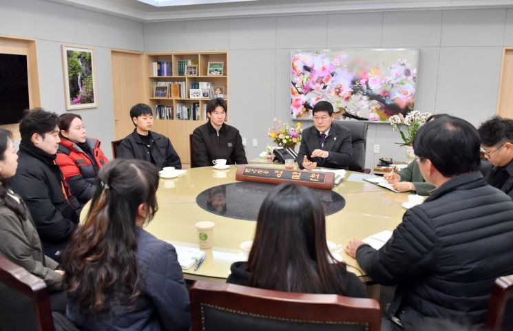 담양군, 청년 농업인과 소통 간담회…정착 지원 논의