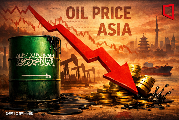 원유 공급과잉 우려…사우디, 亞수출가 3개월째 인하