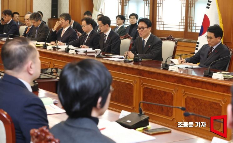 [포토] 발언하는 김민석 국무총리