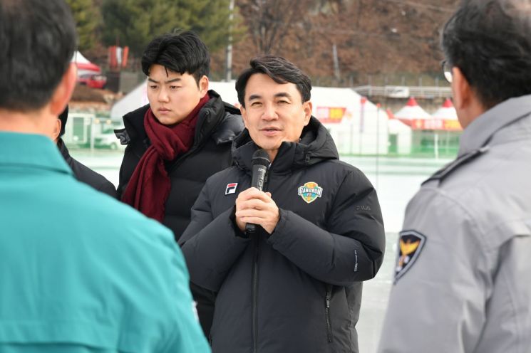 강원도, 10일 개막 화천 산천어축제장 현장 점검…"안전 총력"