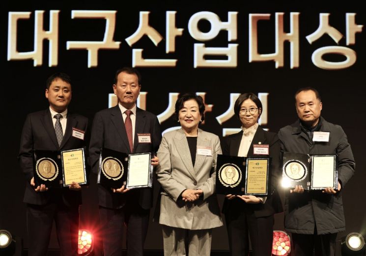 삼보모터스·평화산업·대동·미다웍스, '대구산업대상' 수상…대구상의, 신년인사회