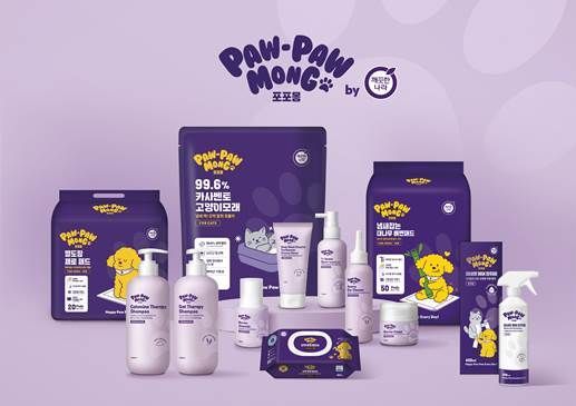 반려인 입소문 타고 훨훨…깨끗한나라 '포포몽' 매출 256% 증가