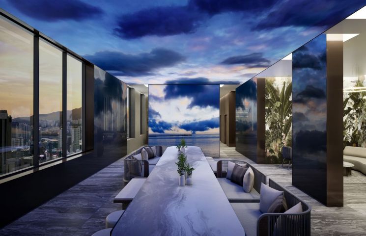 조명 공들인 아파트 커뮤니티…디자인 기준 세운 대우건설