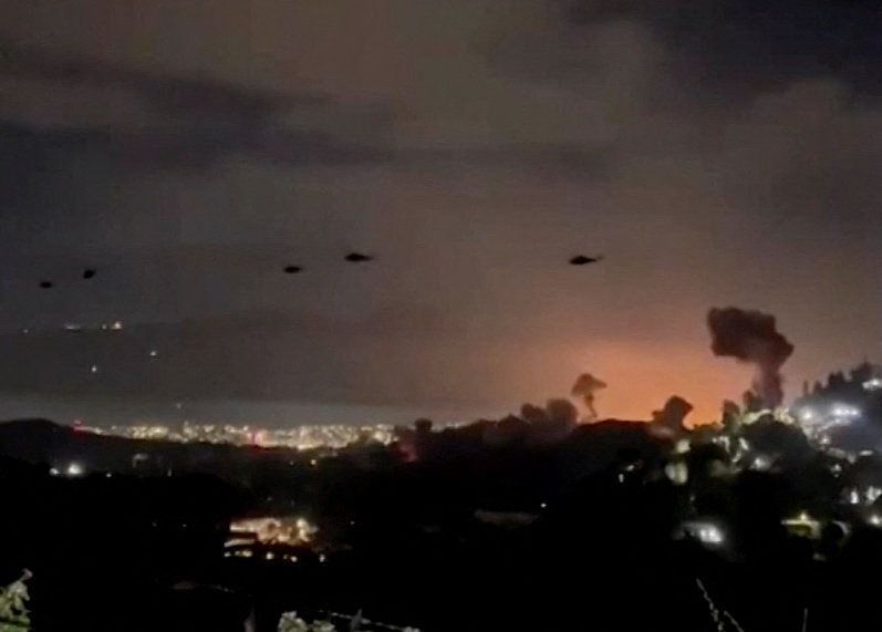 Air power deployed in the Venezuelan military operation. Photo by Reuters Yonhap News