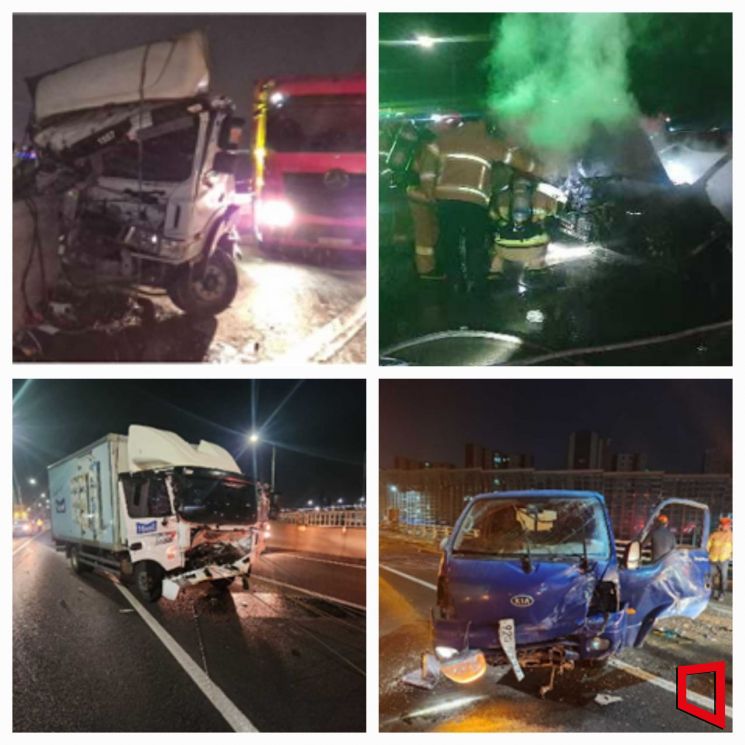 겨울 고속도로의 사각지대, ‘새벽 화물차’가 위험하다