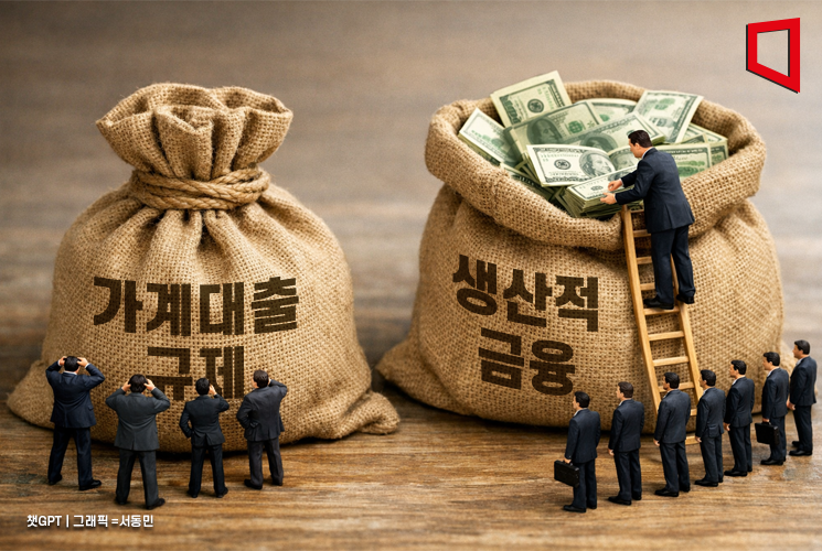 [2026 경제·금융 전망 포커스]④가계대출 조이고, 기업에 돈 풀어 경제살린다